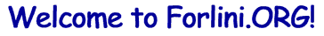 Forlini, Walter Forlini, Forlini Family Website